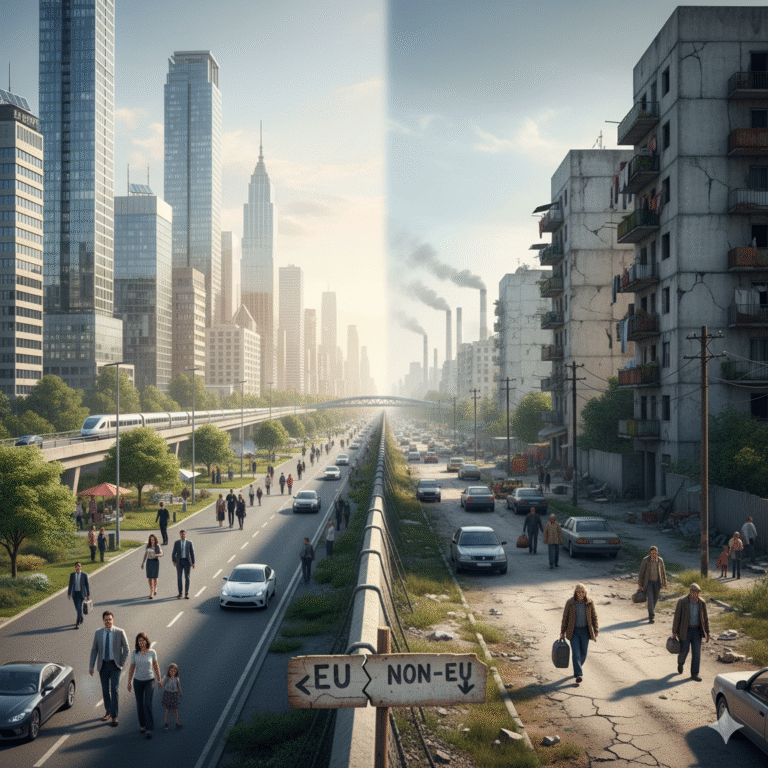 Texto – Quadro comparativos entre os países da Europa