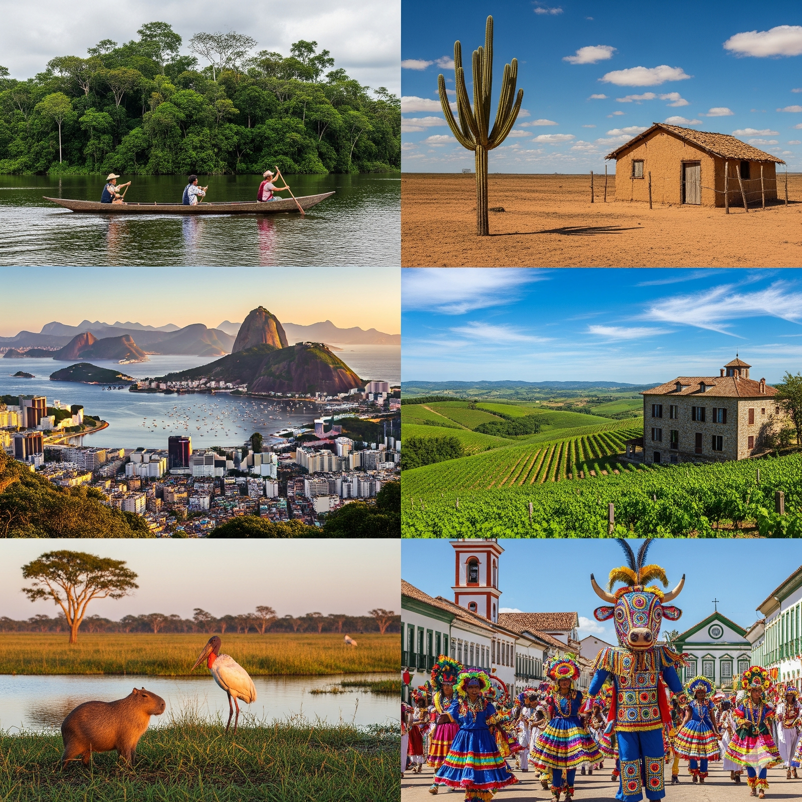 Texto – A regionalização do Brasil