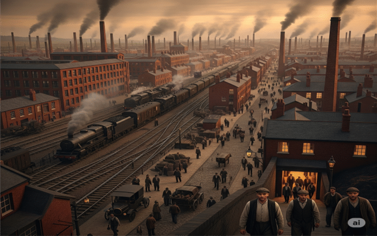 Texto – As Revoluções Industriais e a Transformação do Espaço